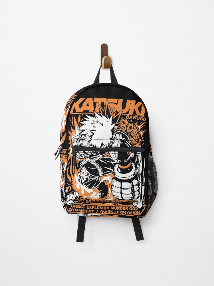 Thumbnail 1 of 3, Backpack, One For All Rising Hero designed and sold by CrispyToast-YT.