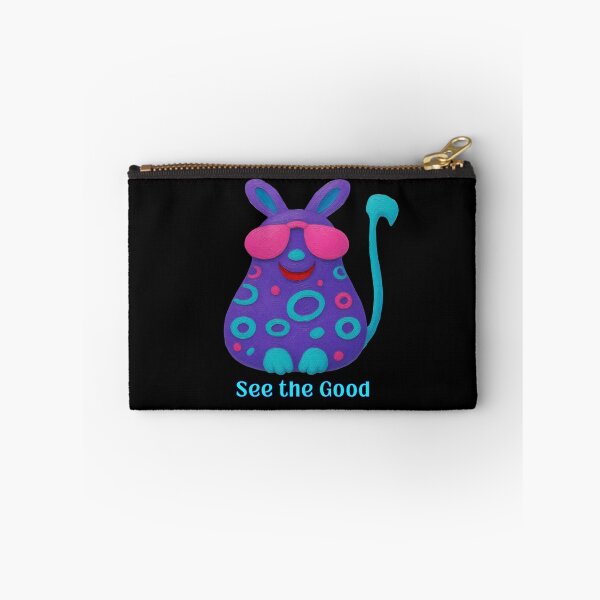 Item preview, See the Good - Positive Pink Glasses Creature designed and sold by PatykArt.