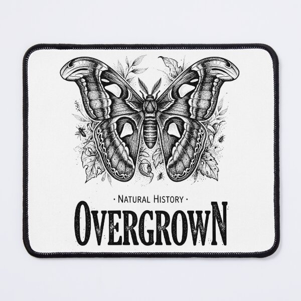 Item preview, Overgrown Natural History Moth Graphic designed and sold by DesignedByMarty.