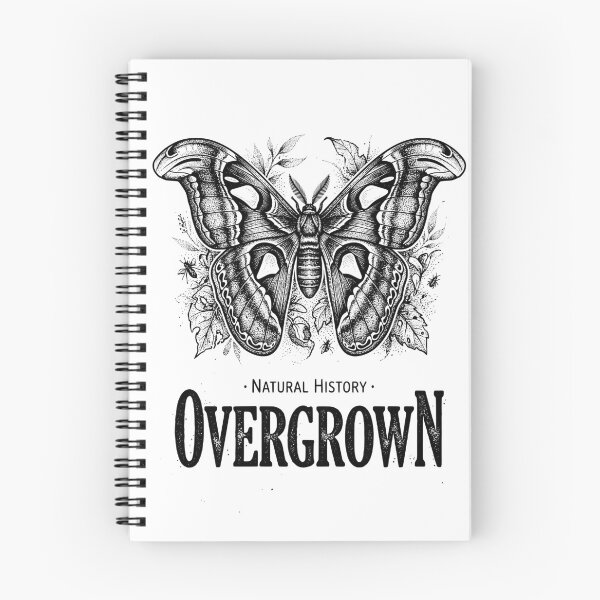 Item preview, Overgrown Natural History Moth Graphic designed and sold by DesignedByMarty.