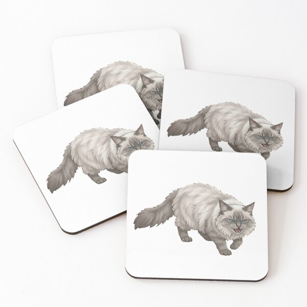Item preview, Ragdoll Cat Collection #07: Hunting Stare designed and sold by Quiet Joy Studio.