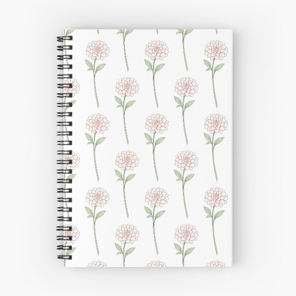 Item preview, Delicate pink dahlia designed and sold by Side Quest Co..