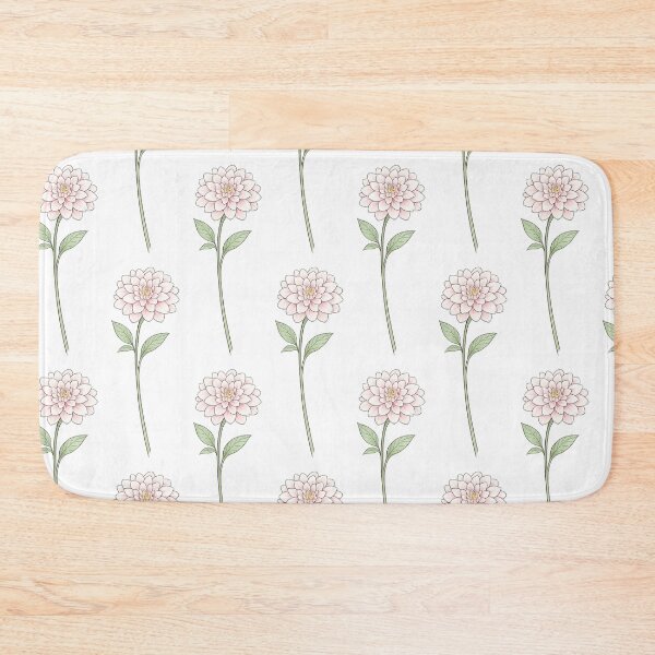 Item preview, Delicate pink dahlia designed and sold by Side Quest Co..