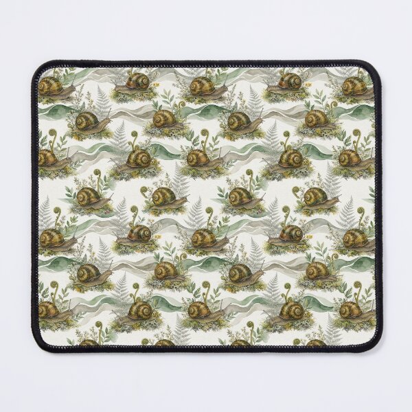 Item preview, Powelliphanta Native New Zealand Snail Watercolor Pattern | Aotearoa Forest Wildlife Design designed and sold by ToiKiri.