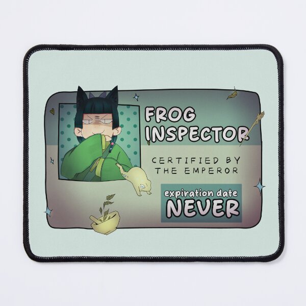 Item preview, Doodle Frog Inspector  designed and sold by Izaa-aart.