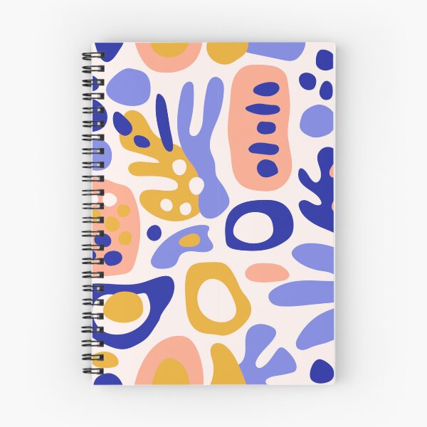Item preview, Modern Abstract Botanical Pattern | Colorful Scandinavian Seamless Print designed and sold by Purple Moon .