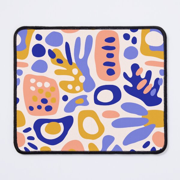 Item preview, Modern Abstract Botanical Pattern | Colorful Scandinavian Seamless Print designed and sold by Purple Moon .