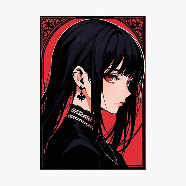 Item preview, Dark Witch Anime Girl | Gothic Magic designed and sold by AnimDream .