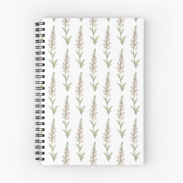 Item preview, Delicate pink foxglove in bloom designed and sold by Side Quest Co..