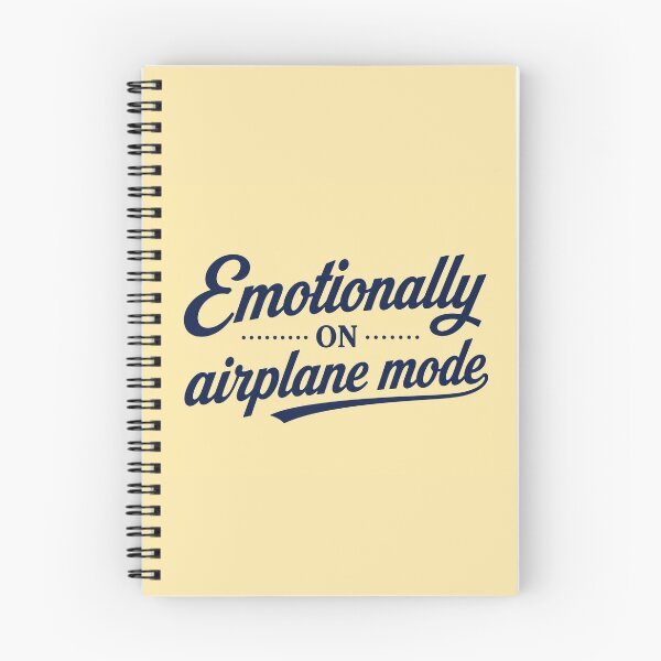 Item preview, Emotionally on Airplane Mode designed and sold by SUreal Studio.