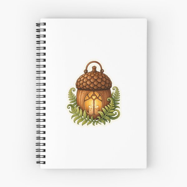 Item preview, Acorn Candle Lantern With Ferns designed and sold by The-Art-of-D.