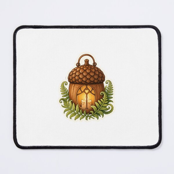 Item preview, Acorn Candle Lantern With Ferns designed and sold by The-Art-of-D.
