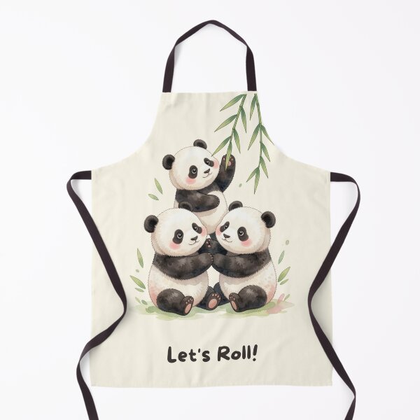 Item preview, Let's Roll! Cute Panda Friends designed and sold by BCapybara.