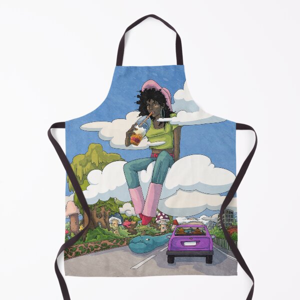 Item preview, Head in the clouds pop culture illustration about imagination designed and sold by AlexandraGregor.