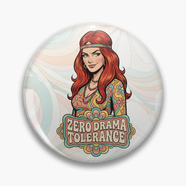 Item preview, Zero Drama Tolerance designed and sold by Vintage Sass Society.