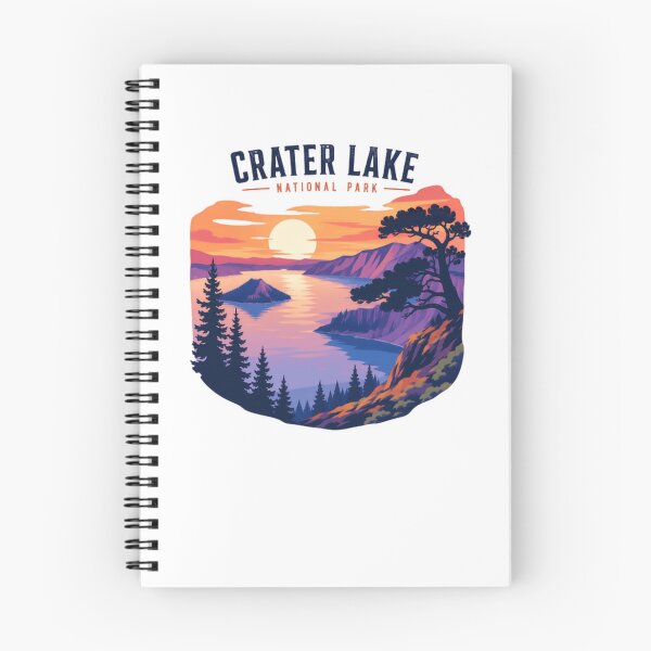 Item preview, Crater Lake National Park Oregon Travel Souvenir Visitor Explorer Outdoors designed and sold by Simsimah26Parks.