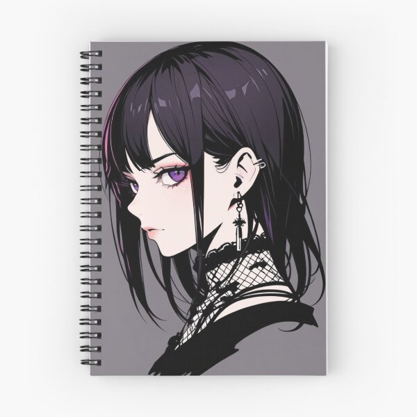 Item preview, Purple Eyes Gothic Anime Girl designed and sold by AnimDream .