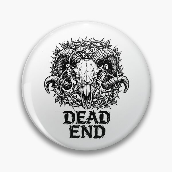 Item preview, Dead End Ram Skull Dark Academia Design designed and sold by DesignedByMarty.