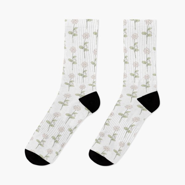 Item preview, Delicate pink lotus with green leaves designed and sold by Side Quest Co..