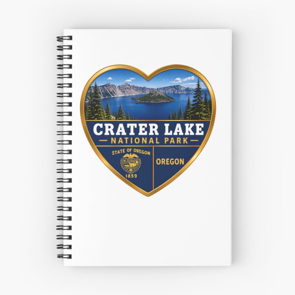 Item preview, Crater Lake National Park State Of Oregon Travel Souvenir designed and sold by Simsimah26Parks.