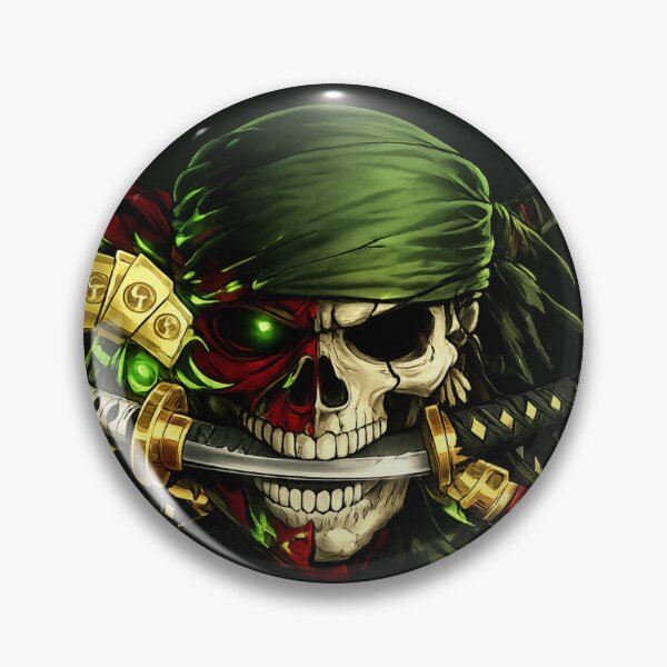 Item preview, Ronin Skull | Anime-Inspired Swordsman Streetwear Graphic designed and sold by NovaSketch Studio.