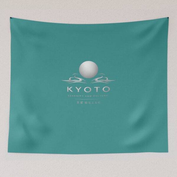 Item preview, KYOTO Serenity and Culture | Japanese Minimalist Sun & Waves Design designed and sold by SiseonStudio.