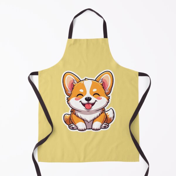 Item preview, Cute Happy Corgi Puppy Kawaii Sticker designed and sold by Monyegy.