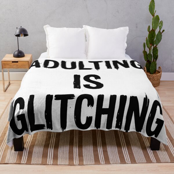 Item preview, ADULTING IS GLITCHING designed and sold by XYZ LAB by Jesuperman.
