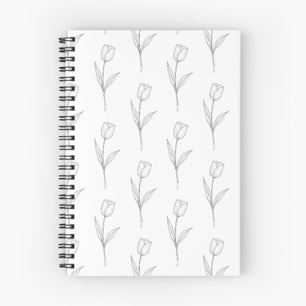 Item preview, Delicate tulip in minimalist style designed and sold by Side Quest Co..