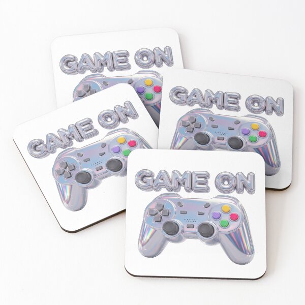 Item preview, Game On Holographic Chrome Controller Aesthetic designed and sold by Dzblack.
