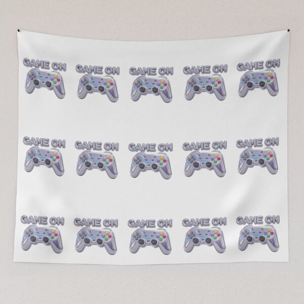 Item preview, Game On Holographic Chrome Controller Aesthetic designed and sold by Dzblack.