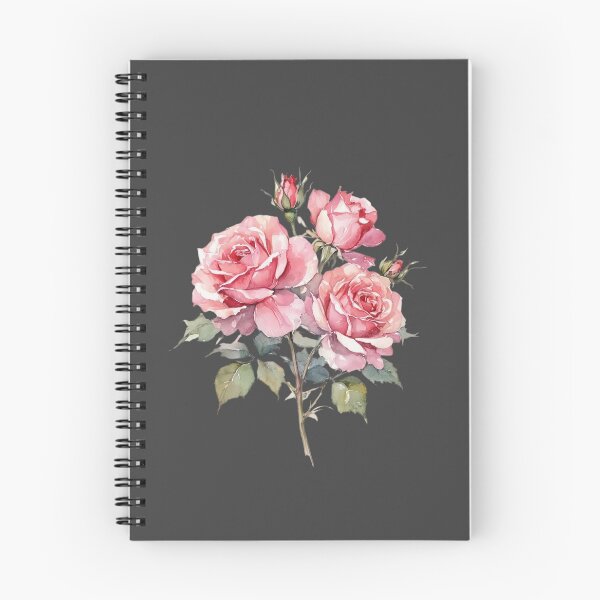 Item preview, Pink Rose Bouquet Watercolor Floral Illustration designed and sold by SweetLilith.