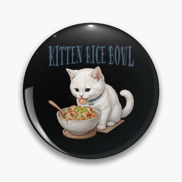 Item preview, Kitten Rice Bowl designed and sold by ReneMM.