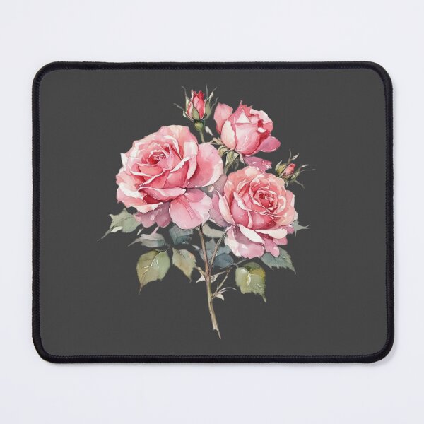 Item preview, Pink Rose Bouquet Watercolor Floral Illustration designed and sold by SweetLilith.