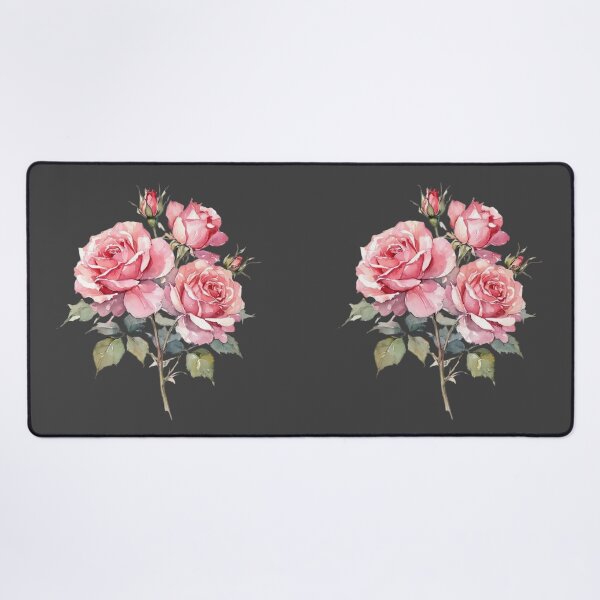 Item preview, Pink Rose Bouquet Watercolor Floral Illustration designed and sold by SweetLilith.