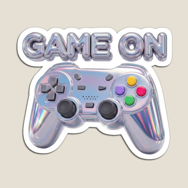 Artikelvorschau, Gaming-Modus mit holografischem Chrom-Controller-Design entworfen und verkauft von Dzblack.
