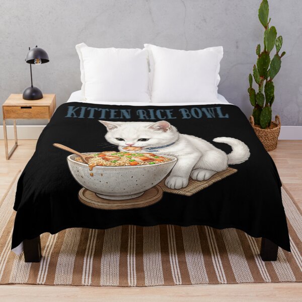 Item preview, Kitten Rice Bowl designed and sold by ReneMM.