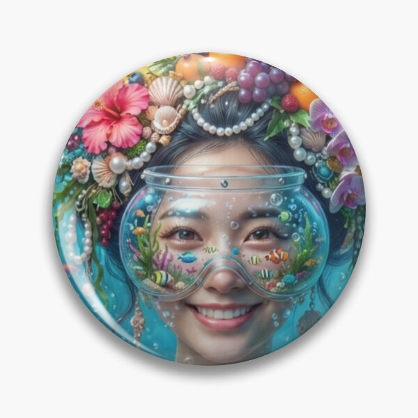 Item preview, Beautiful girl underwater designed and sold by PP&RAINBOW SHOP.
