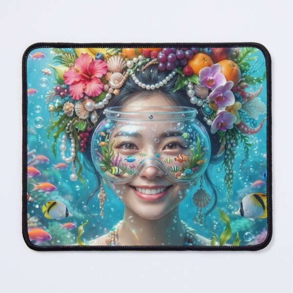 Item preview, Beautiful girl underwater designed and sold by PP&RAINBOW SHOP.