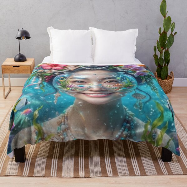 Item preview, Beautiful girl underwater designed and sold by PP&RAINBOW SHOP.