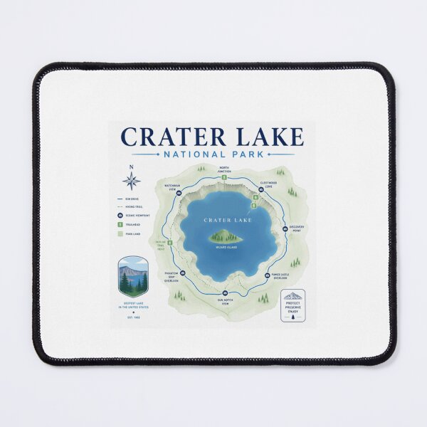 Item preview, Crater Lake National Park Oregon Travel Hiking Visitor designed and sold by Simsimah26Parks.