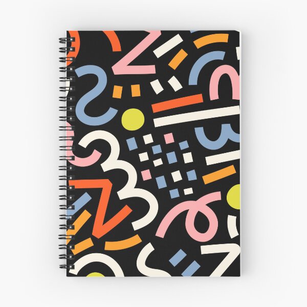 Item preview, Retro Memphis Pattern | Colorful Abstract Geometric Seamless Design designed and sold by Purple Moon .
