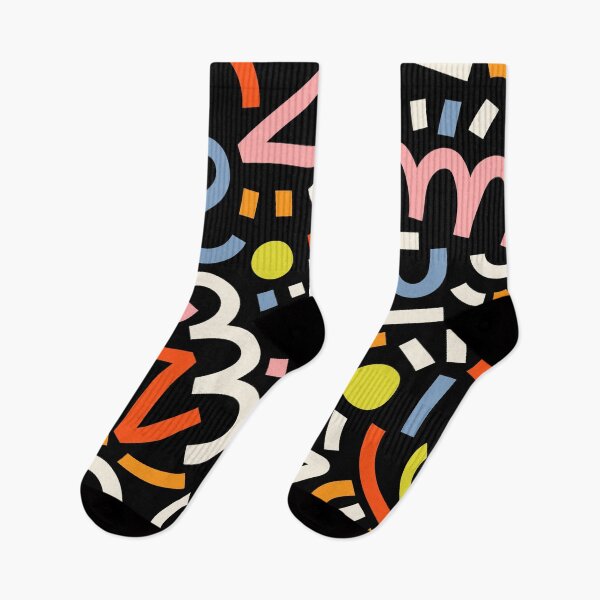 Item preview, Retro Memphis Pattern | Colorful Abstract Geometric Seamless Design designed and sold by Purple Moon .