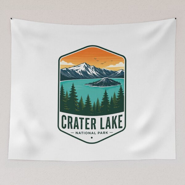 Item preview, Crater Lake National Park Travel Souvenir Hiking Camper Gift designed and sold by Simsimah26Parks.