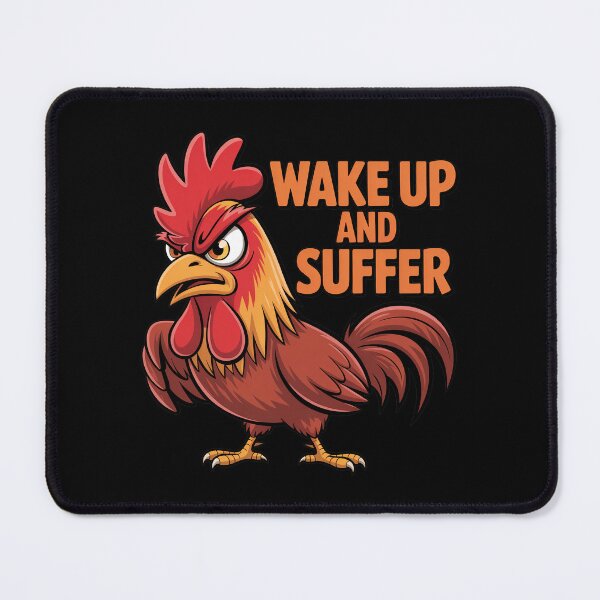 Item preview, WAKE UP AND SUFFER designed and sold by TrippyOutfitter.