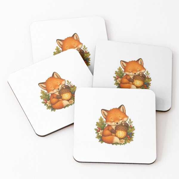 Item preview, Fox Cub With Acorn Lantern designed and sold by The-Art-of-D.