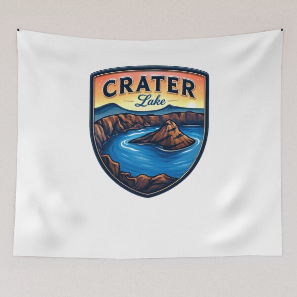 Item preview, Crater Lake National Park Oregon Traveler Hiker designed and sold by Simsimah26Parks.