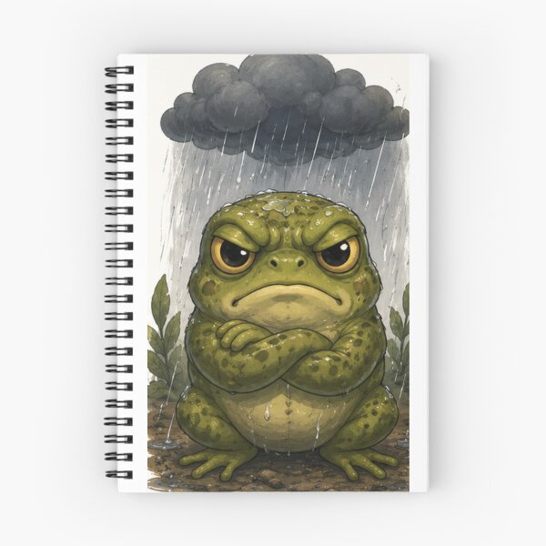 Item preview, Angry Rain Frog Under Storm Cloud designed and sold by AtlasPixel.
