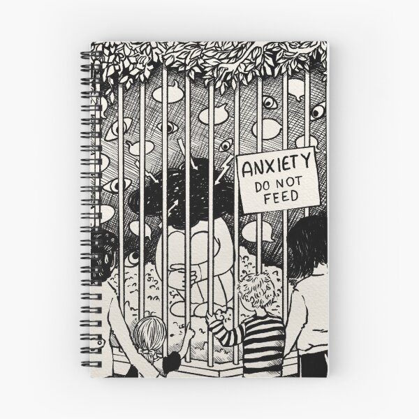 Item preview, Mental Health Zoo: Anxiety designed and sold by AlexandraGregor.