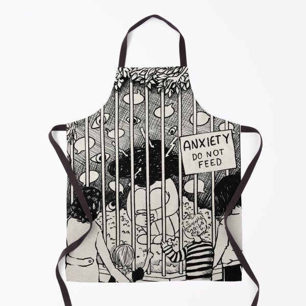 Item preview, Mental Health Zoo: Anxiety designed and sold by AlexandraGregor.